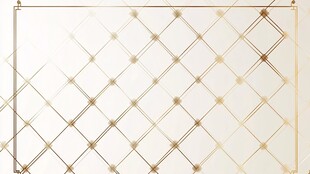 金色菱格装饰背景图