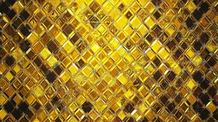 金色菱形马赛克璀璨背景