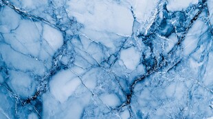 蓝色大理石纹理背景