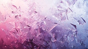梦幻冰晶纹理 浪漫色调