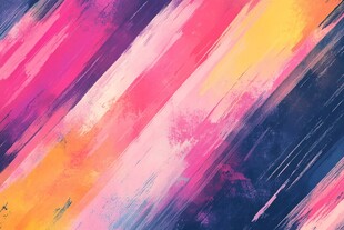 炫彩条纹抽象艺术背景图