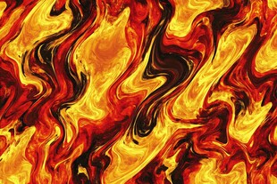 火焰纹理抽象艺术图案