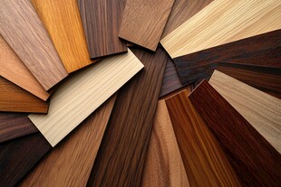 多样木材样本展示