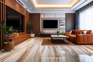 现代简约风大气客厅空间