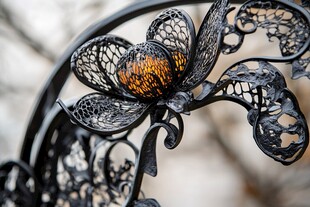 铁艺雕花细节之美