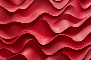 红色波浪纹理背景图案
