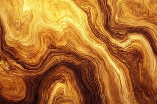 金黄流韵大理石纹理背景