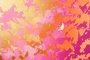绚丽多彩抽象金粉艺术背景