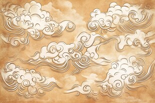 古风祥云图案设计素材