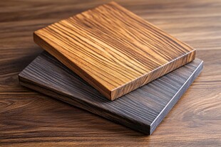 双色木质砧板展示