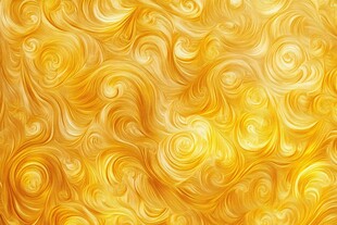金色旋涡纹理背景图案