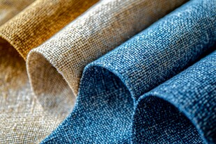 多彩纹理布料展示