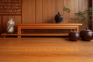 中式木质家居雅致摆件