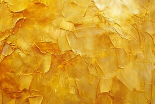 金黄抽象油画纹理背景