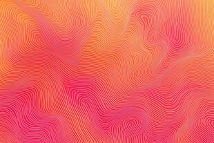 渐变波浪动感抽象背景图