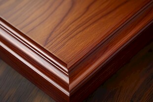 精致实木家具边角细节