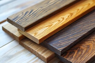 多样木纹木板展示