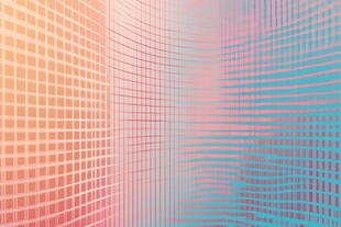 渐变网格背景的绚丽空间