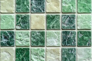 绿白相间大理石瓷砖纹理