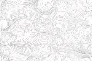 线条构成的抽象波浪图案