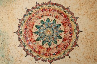 精美曼陀罗图案装饰画