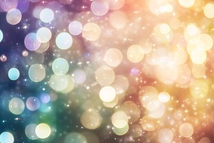 梦幻炫彩光斑背景图