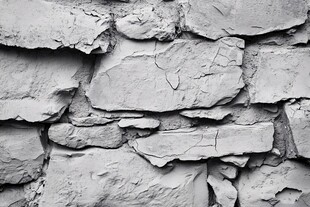石砌墙面纹理特写