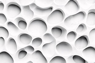 白色镂空孔洞纹理图案