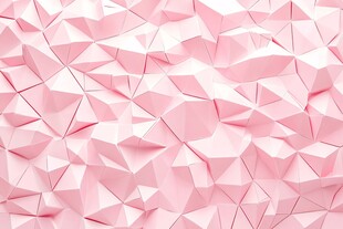 粉色立体多边形几何背景