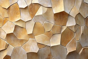 不规则几何拼贴墙面纹理