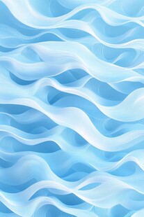 蓝色波浪纹理背景图案
