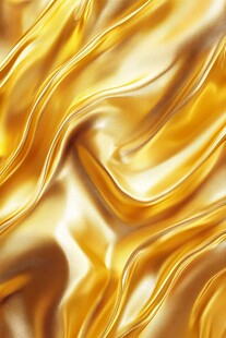 金色流动质感背景纹理