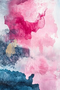 梦幻水彩抽象艺术画作