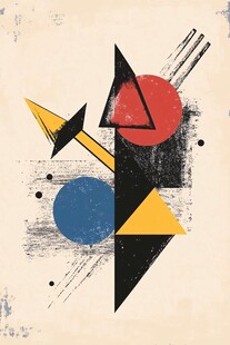 几何抽象艺术图案设计