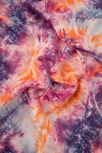 多彩扎染布料纹理图案