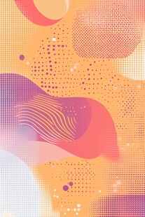 多彩抽象几何背景图案