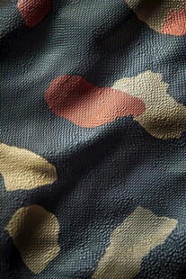 迷彩布料纹理特写