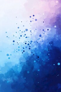 梦幻渐变水彩背景图