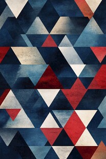 几何三角图案背景纹理