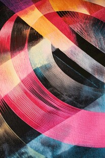 绚丽多彩的抽象几何图案