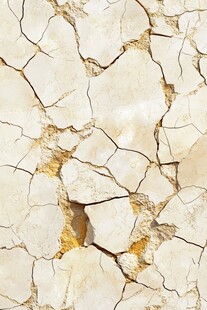 干裂土地纹理特写