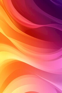 梦幻渐变彩色流体背景图