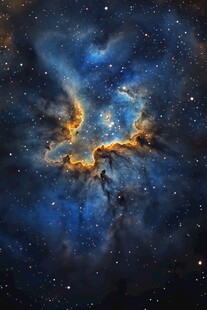 宇宙星云奇幻壮丽景象