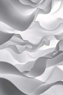 黑白抽象波浪纹理背景图