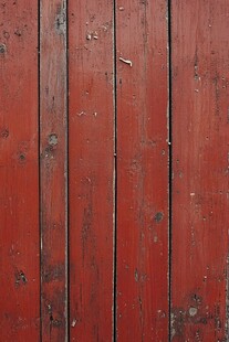 复古红色木板纹理特写