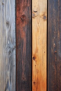 多彩木板纹理展示