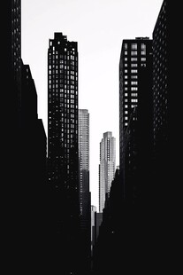 都市高楼剪影