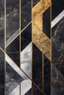 黑金几何大理石墙面纹理