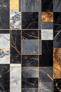 奢华大理石拼接装饰图案