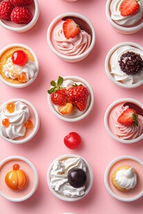 缤纷甜点 开启甜蜜味蕾之旅